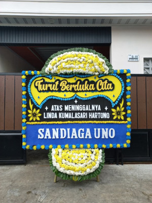 Papan Bunga Duka di Tirtoadi